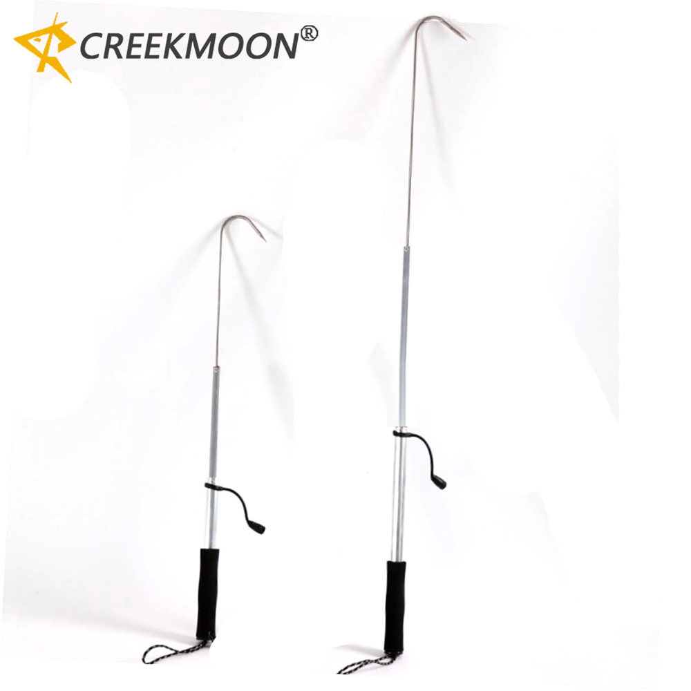 Fishing Line Dispenser - Telescopic Fish Gaff Stainless Steel Ice