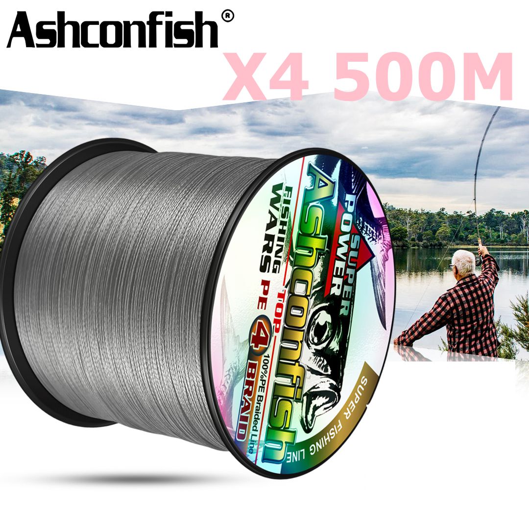 Ashconfish 500M Multicolour PE - Ice Fishing Line ulasan dan harga