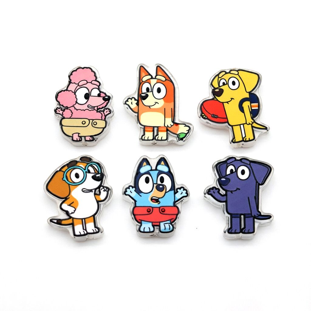 10PCS cartoon dog acrylic DIY  - Penn Reel Fierce ulasan dan harga