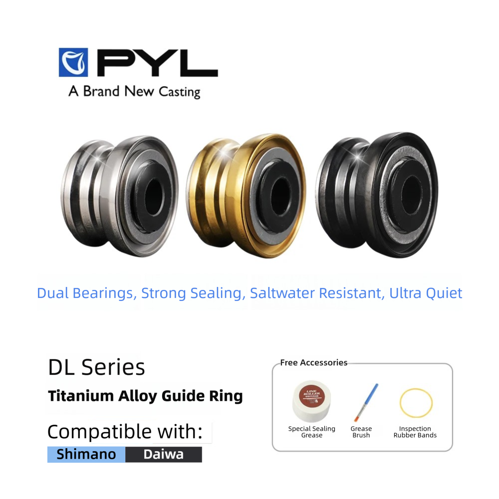 PYL Titanium Alloy Double Bear - Fishing Line Dispenser ulasan dan harga